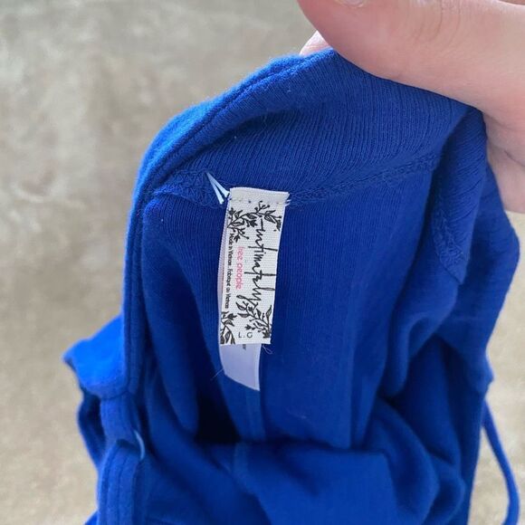 Free People Women’s Blue Bodysuit - Picture 3 of 3